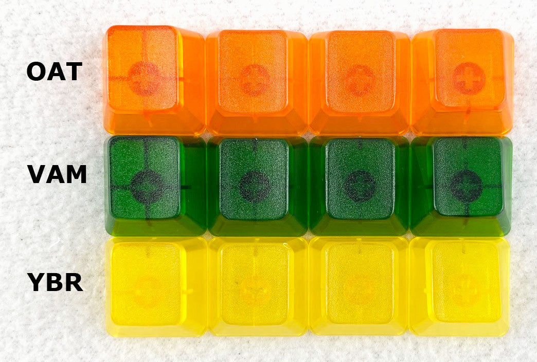 DCS Color Translucent - Individual Keycaps