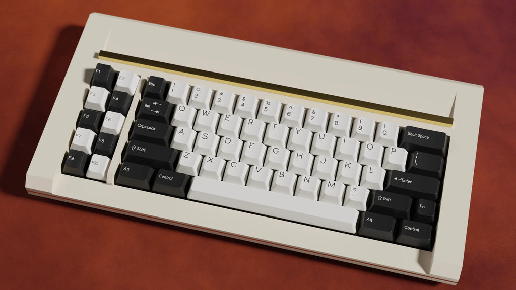 DCS Black & White - Individual Keycaps