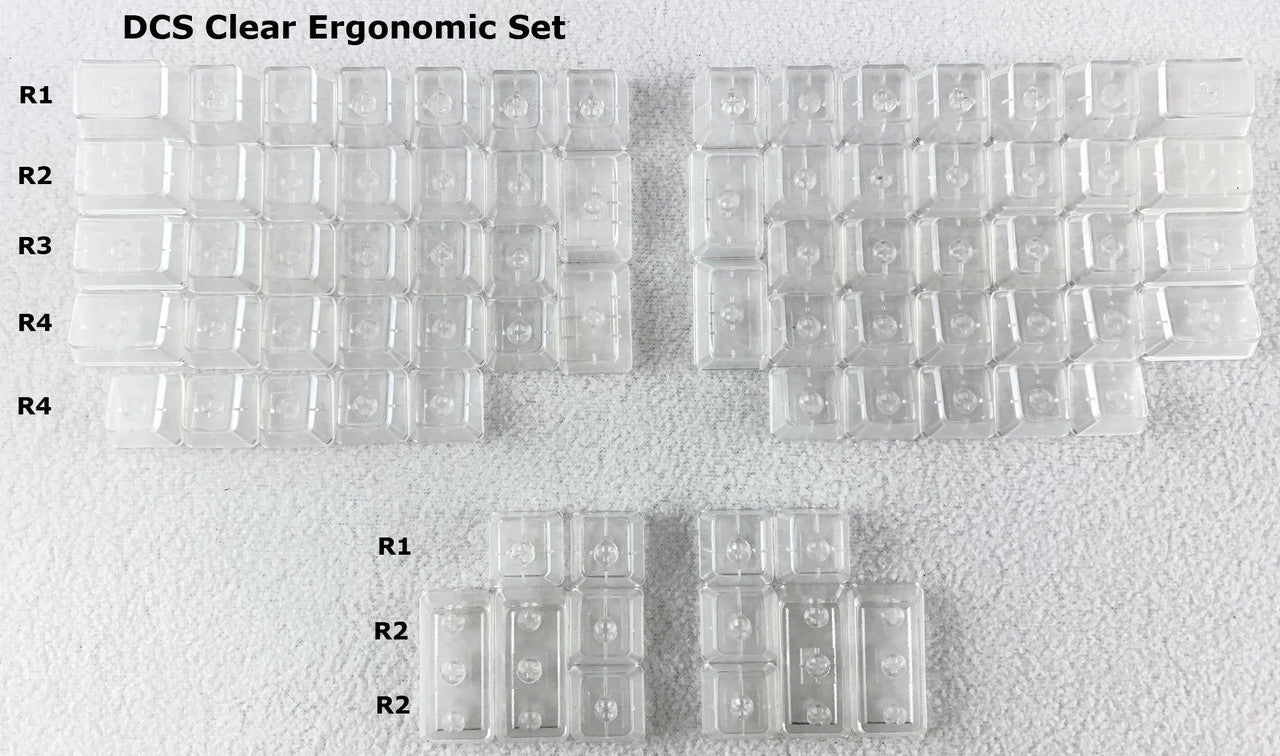 DCS Clear - Individual Keycaps