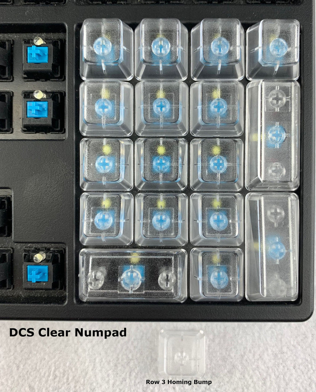 DCS Clear - Individual Keycaps